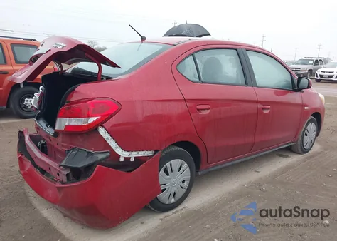 2019 Mitsubishi Mirage G4 Es из США, поврежденный, VIN ML32F3FJ1KHF05855